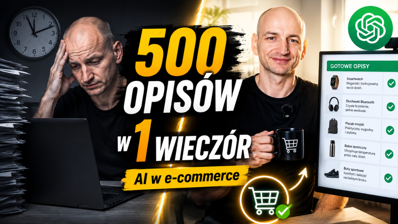 AI dla e-commerce - opisy produktów generowane masowo