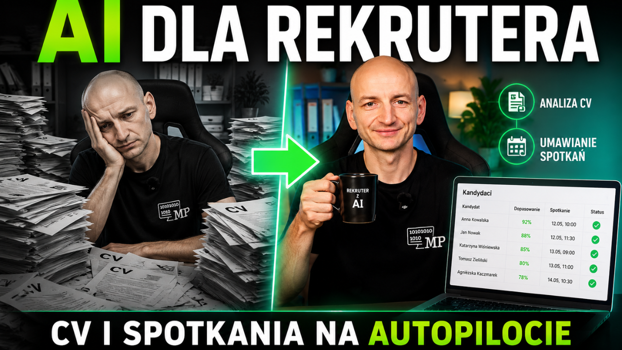 AI dla rekrutera - analiza CV i umawianie spotkań automatycznie