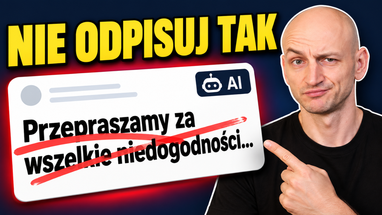 Jak odpowiedzieć na reklamację klienta z pomocą AI? 5 gotowych poleceń i szablon