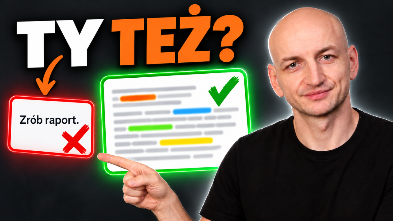 Jak pisać do AI, żeby zrobiło to, czego chcesz? Formuła dobrego zlecenia i 5 częstych błędów
