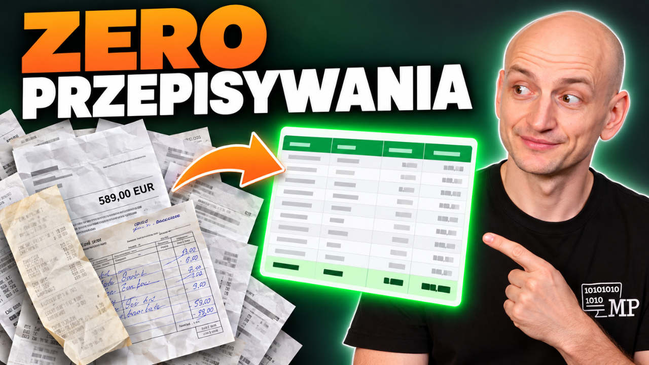 Jak zrobić zestawienie kosztów z faktur w Excelu z pomocą AI? Gotowe zlecenie i sprawdzenie w 3 minuty