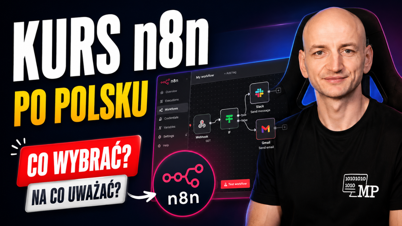 Kurs n8n po polsku. Co wybrać i na co uważać