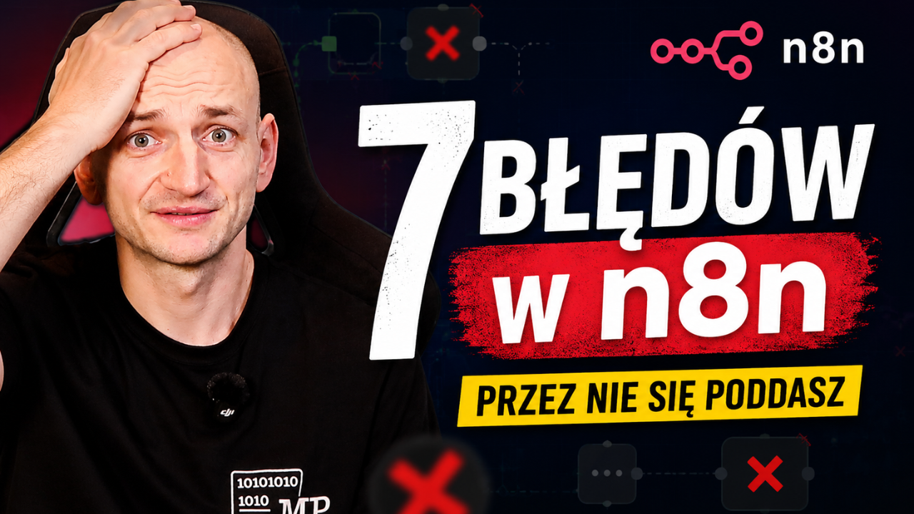 Najczęstsze błędy początkujących w n8n. Sprawdź, zanim zaczniesz