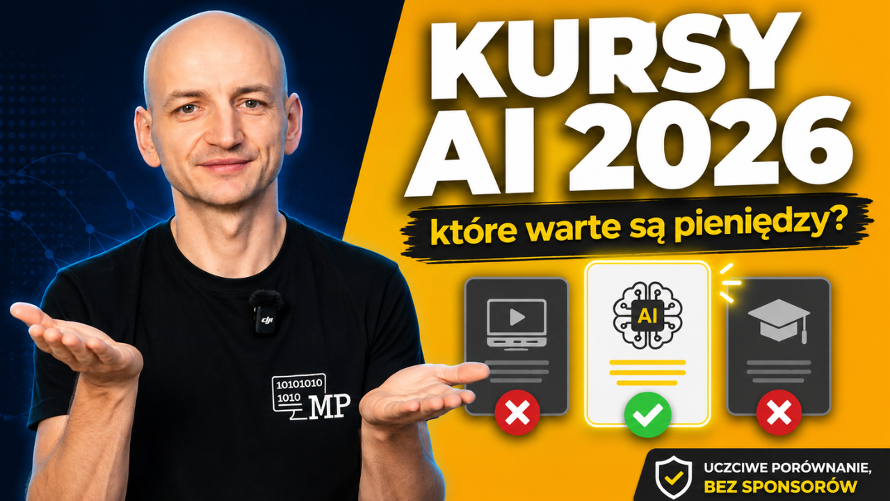 Najlepsze kursy AI po polsku w 2026 - uczciwe porównanie
