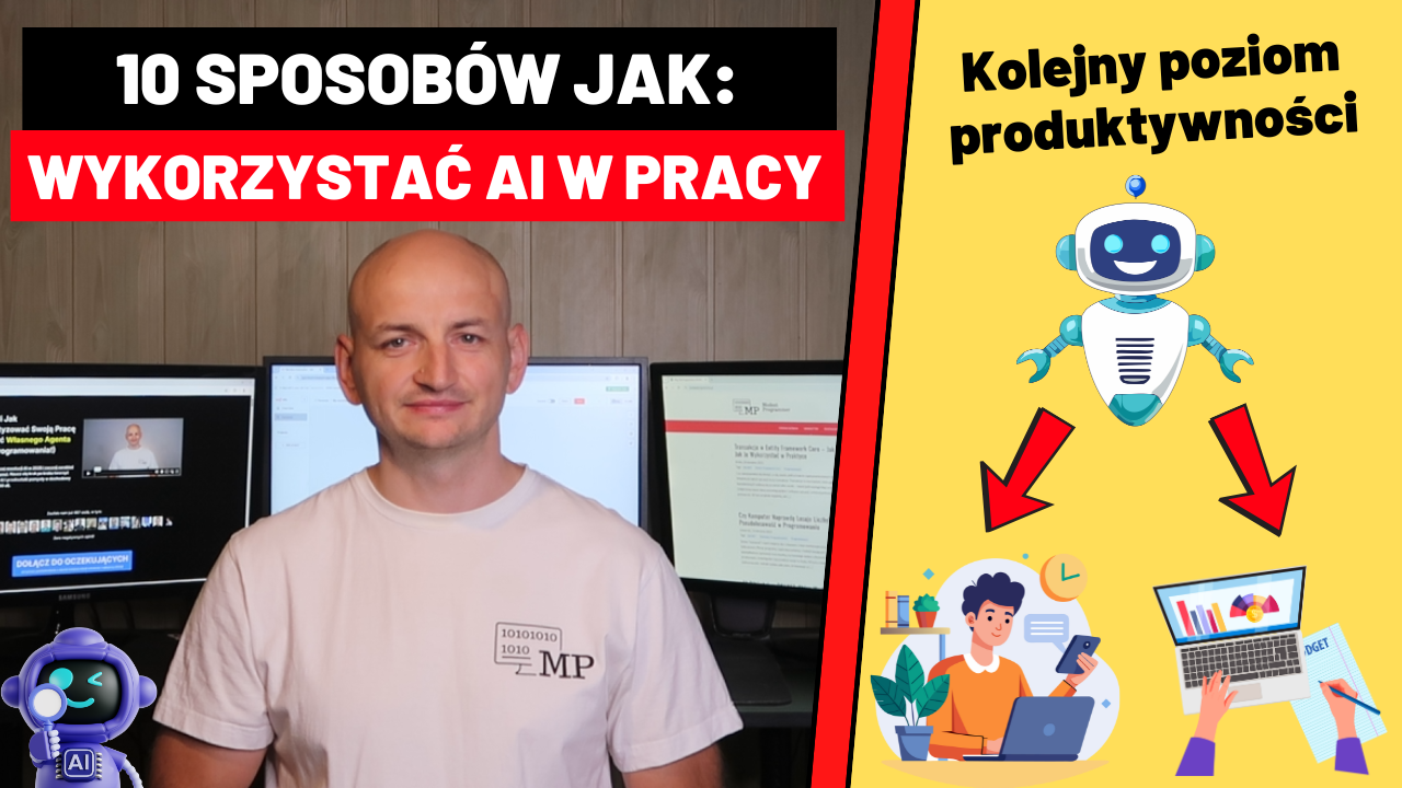 Produktywność 2.0 z AI: 10 Sposobów, Jak Sztuczna Inteligencja Usprawnia Twoją Pracę